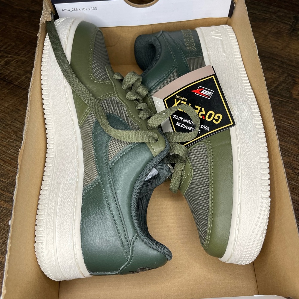 Nike Air Force 1 GTX GORE TEX Olive Green CT2858-200 NEW Men’s Size 4.5 No Lid